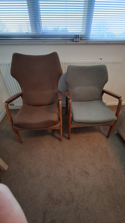 2x fauteuils vintage Bovenkamp