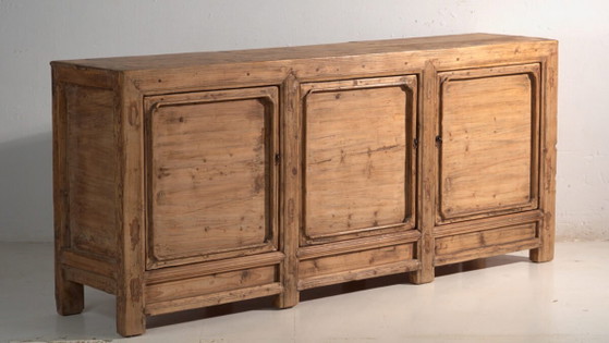 Antique three door dining room sideboard (c.1900) #69 (photo 3 of 40)
