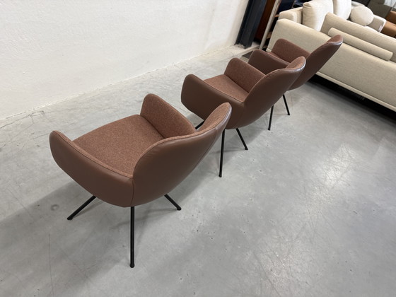 Image 1 of 6 Gealux Madison Sedia da pranzo Tessuto Pelle