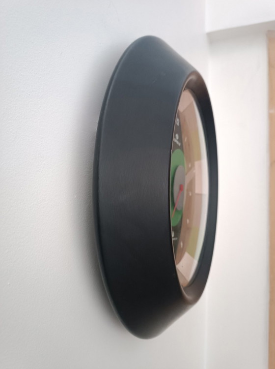 Image 1 of Arcobaleno clock by Albert Leclerc for Lorenz 1969