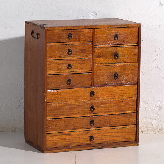 Ko-dansu giapponese antico - Tardo periodo Edo / Meiji (ca. ) #44 – Cassettiere (photo 22 of 40)
