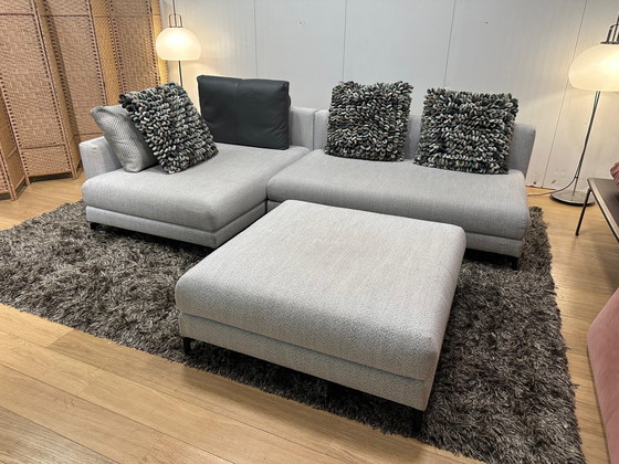Image 1 of Rolf Benz Nuvola Corner Sofa with Ottoman