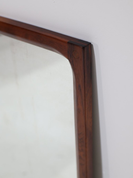 Grote spiegel Aksel Kjersgaard palissander Deens vintage jaren '60 – Glass, Wood (photo 5 of 10)