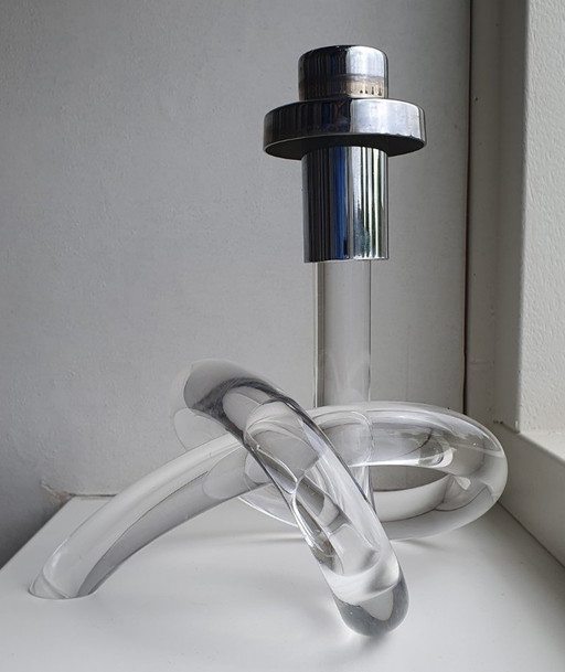 Candlestick 'pretzel' by Dorothy C. Thorpe