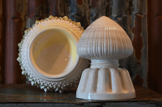 Image 1 of Ceramic art object Japanese Lotus Flower