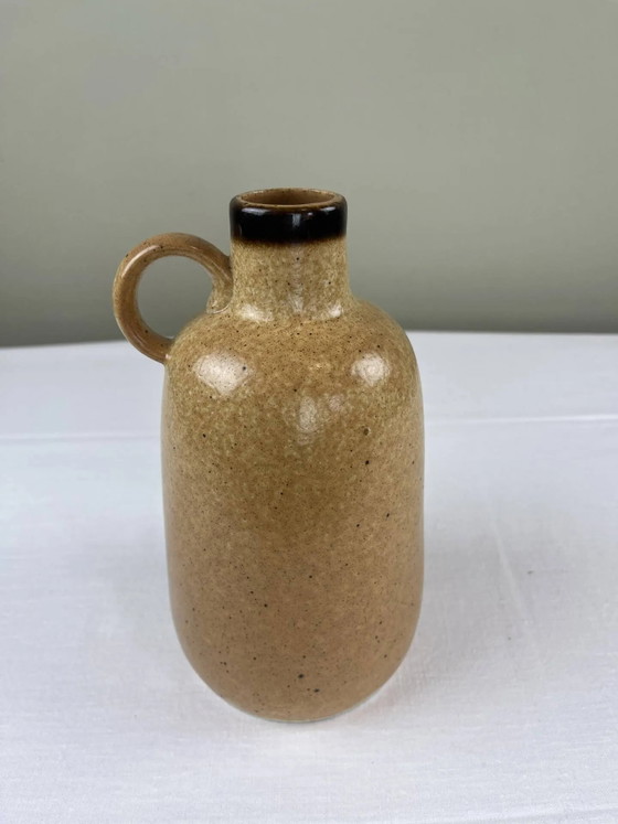 Glasierter Steingutkrug – Gläser & Karaffe, Porcelain, Brutalist (photo 3 of 8)