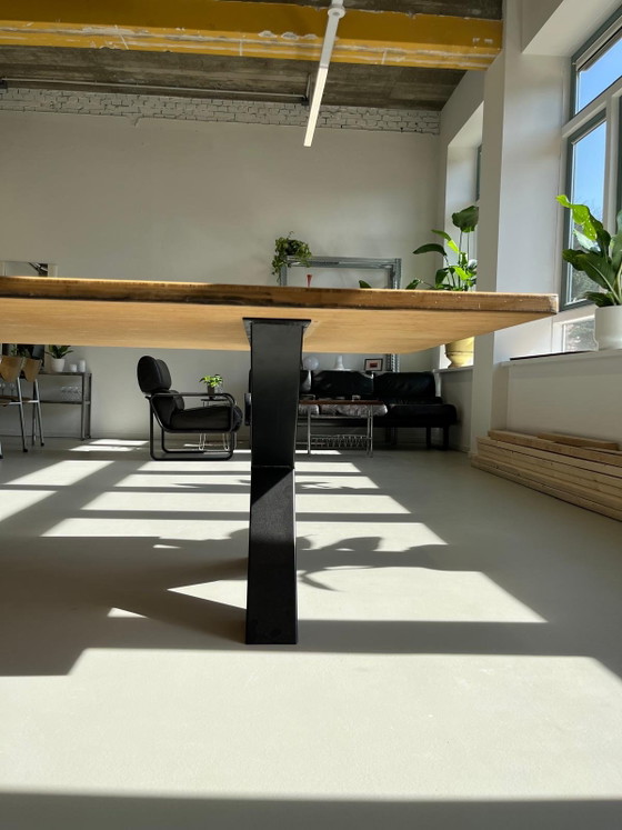 Image 1 of Beautiful large bamboo table
