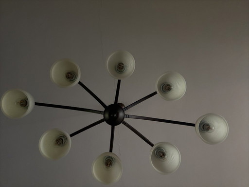 Lampada a sospensione a otto bracci