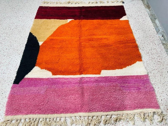 Alfombra bereber hecha a medida con coloridos estampados, 2/3 m – Ahrend, Wool (photo 3 of 7)