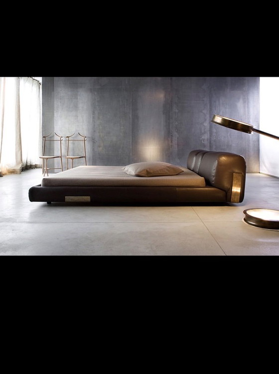 Ceccotti - Vincenzo De Cotiis - Letto - Pelle Oro - Ceccotti DC-bed Best – Letti matrimoniali, Legno (photo 2 of 5)