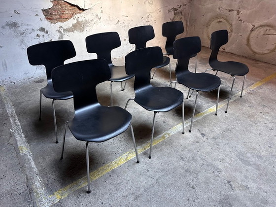 Image 1 of Sedie vintage, sedie Hammer di Fritz Hansen