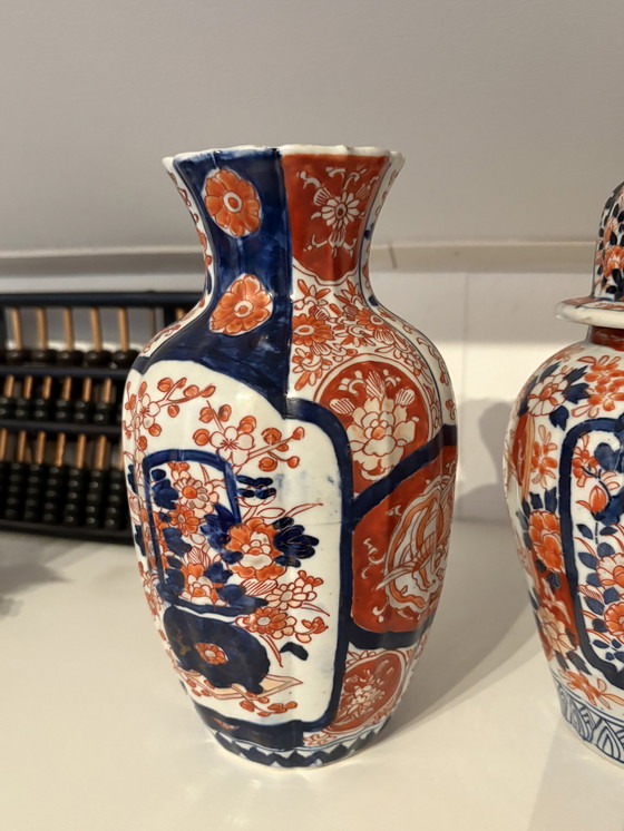 Image 1 of Drie Chinese antieke vaasjes