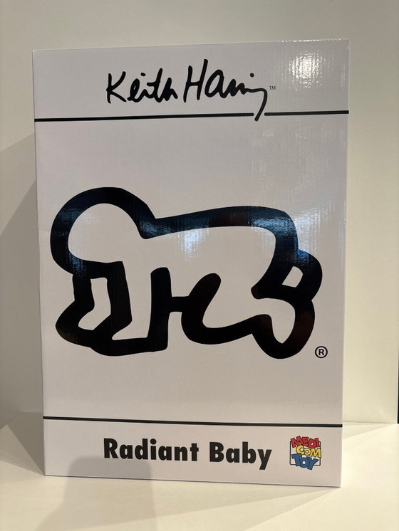 Image 1 of Keith Haring Radiant Baby (polystone statue) Limited Edition