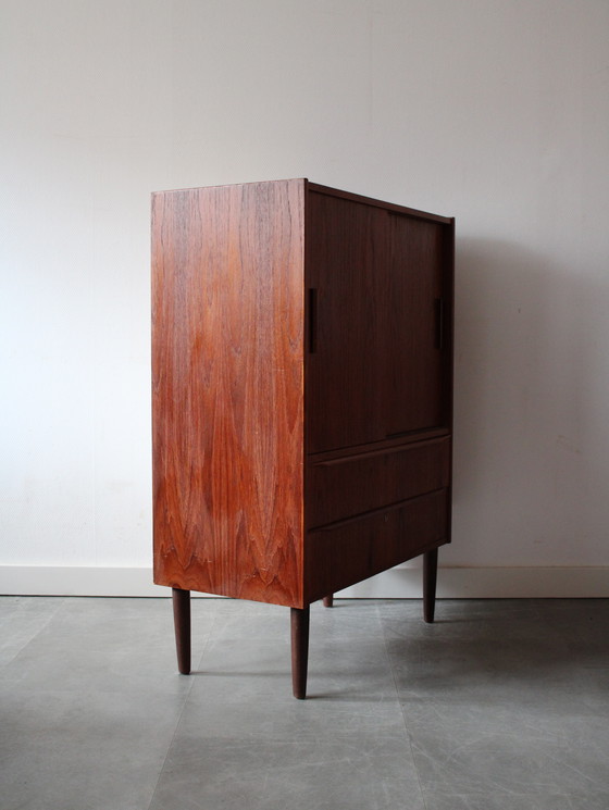 Image 1 of Mobiletto da parete vintage in teak danese
