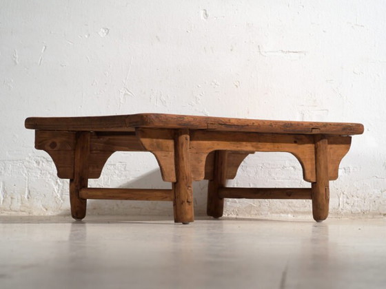 Tavolino basso antico in legno di pino – Cina, circa 1930 – Tavolini da caffè (photo 28 of 40)