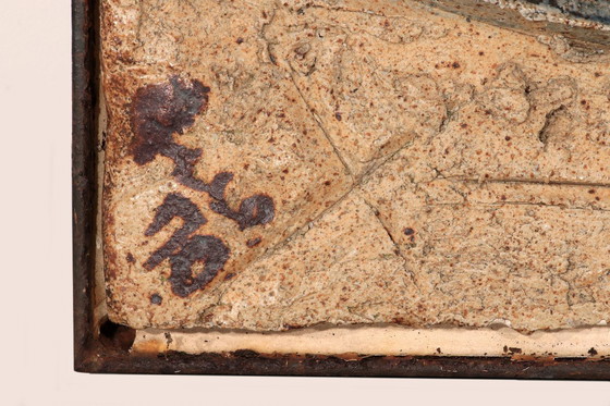 Image 1 of Caisse murale très rare et de grande taille de Tue Poulsen 1970