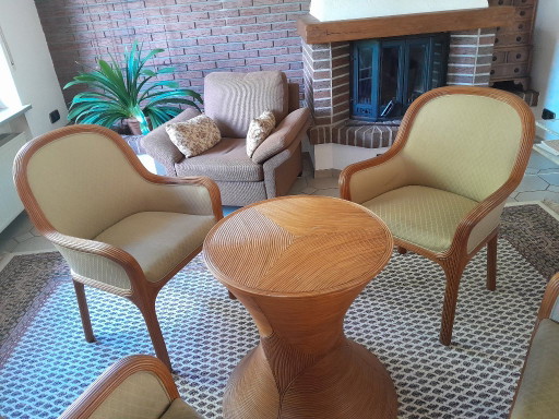 Karl Rausch Linea Cara Ensemble 4 sillas – fauteuils, Wicker (photo 2 of 5)