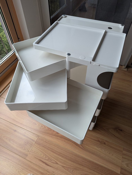 Image 1 of B-Line “Boby Trolley” – 3/3 drawers – Joe Colombo (White, Italy)