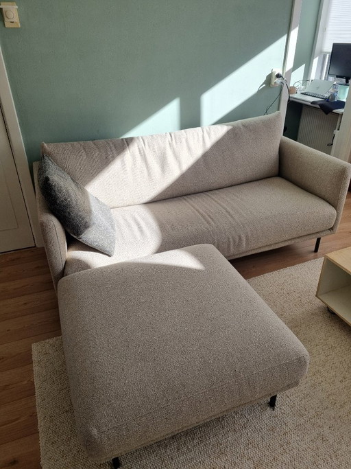 Fést Amsterdam 3-seater sofa Astin + ottoman