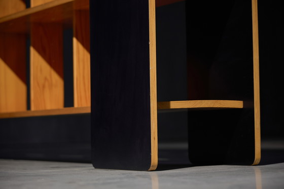 Image 1 of Libreria postmoderna di Roberto Pamio e Renato Toso per Stilwood, Italia, anni '70