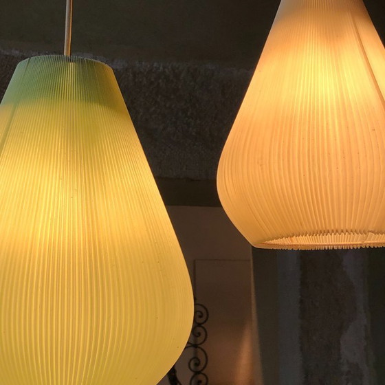 Image 1 of 1950 suspension lamp, G Rispal