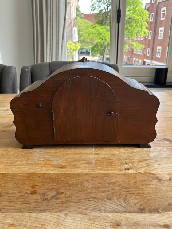 Image 1 of Antique Junghans mantel clock or table clock