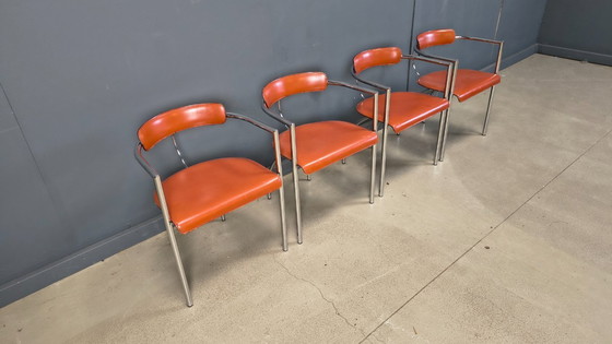 Image 1 of Postmodern dining chairs by Segis Italy, 1980s