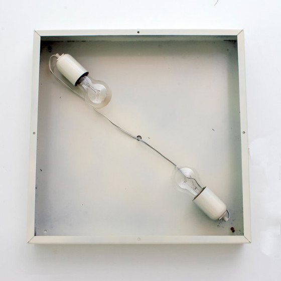 Image 1 of Vier Toni Zuccheri Mid Century Moderne Murano glazen wandlampen voor Venini, 1960