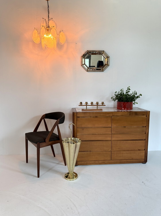 Image 1 of Vintage Murano glass pendant lamp, Gino Vistosi, Italy ‘70