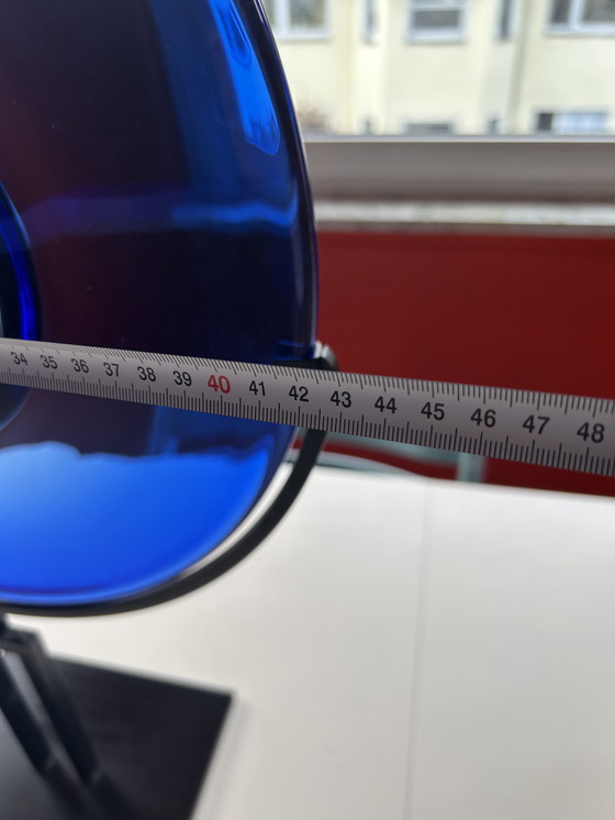 Image 1 of Murano glazen schijf op voet Object Schijf