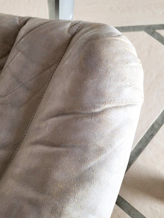 Image 1 of Pulkka chair Leather vintage 60, Ilmari Lappalainen para ASKO