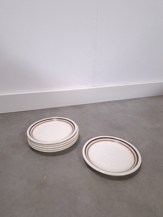 Image 1 of Juego de platos de porcelana para pasteles Biltons, Inglaterra