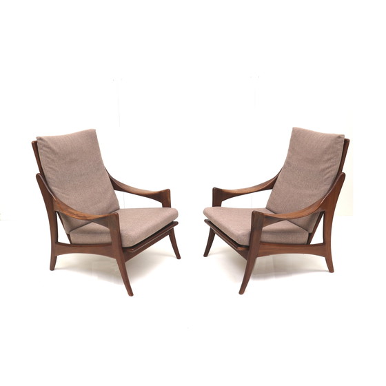 Image 1 of Ensemble de deux fauteuils Vintage de Star Geldermalsen fabriqués dans les années 1960
