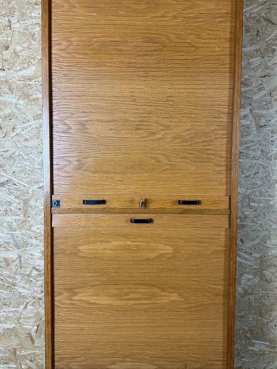 Image 1 of 50s 60s roller shutter cabinet Office cabinet Filing cabinet Mid - Century Dobergo