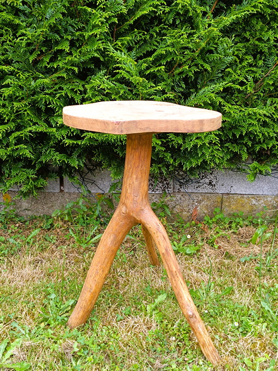 Image 1 of Sella a treppiede brutalista