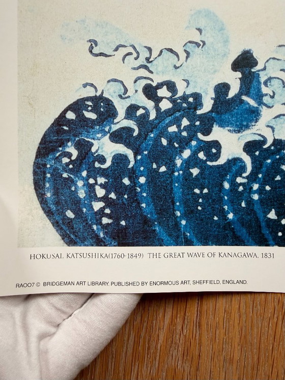 Image 1 of Hokusai Katsushika (1760-1849), The Great Wave of Kanagawa, 1831, copyright Bridgeman Art Library, Printed in Great Britain
