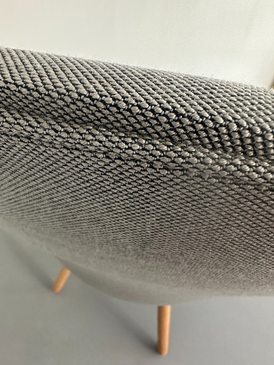 Image 1 of Hay About a Lounge Chair AAL82 con cojín y otomana