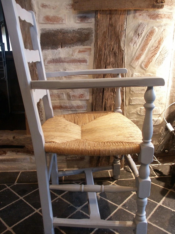 Chaise paillée relookée – Fauteuils, Bois (photo 3 of 7)