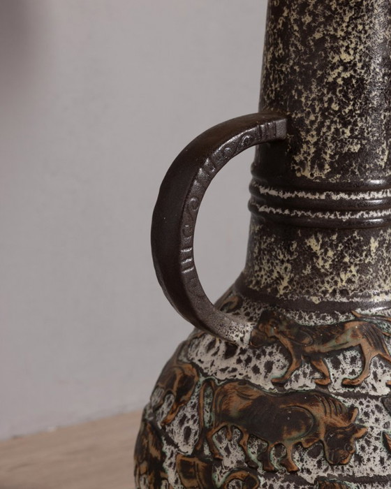 Image 1 of Vintage 1960s Ceramic Floor Lamp, West Germany Design