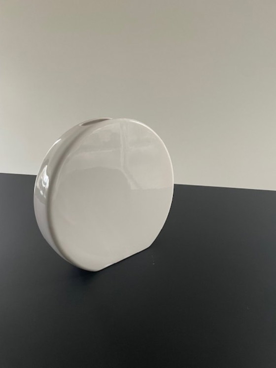 Image 1 of Vintage disc vase in postmodern design