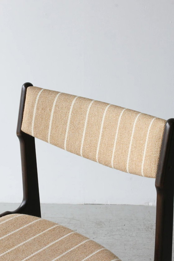 Image 1 of Seis sillas de comedor de teca de Erik Buch para Anderstrup Møbelfabrik, años 60