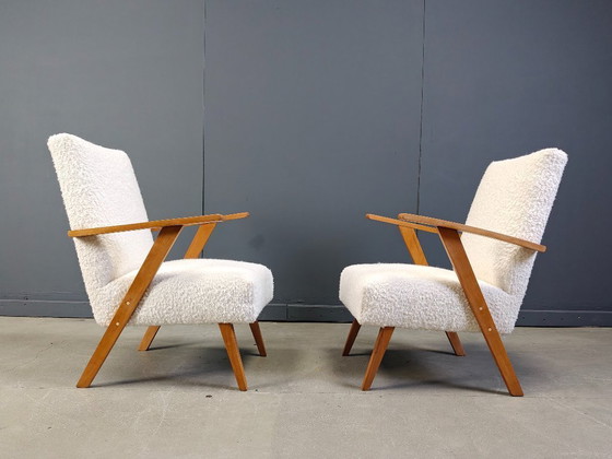 Image 1 of Par de sillones holandeses de mediados de siglo, década de 1960