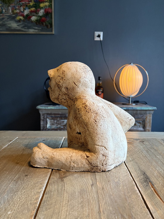 Image 1 of Scultura in ceramica di Sjer Jacobs "Running Man"