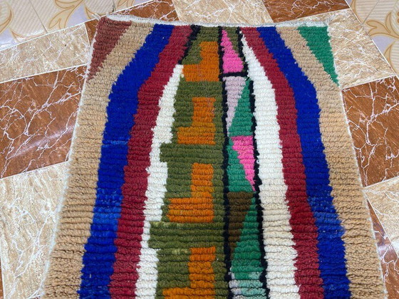 Handwoven Moroccan Berbere Runner Rug 100/300 – Tapis, Wool (photo 4 of 9)