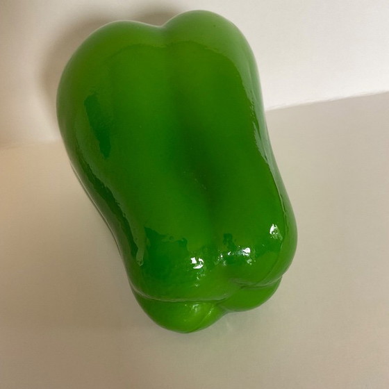 Image 1 of Handgeblazen glazen paprika Muranostijl