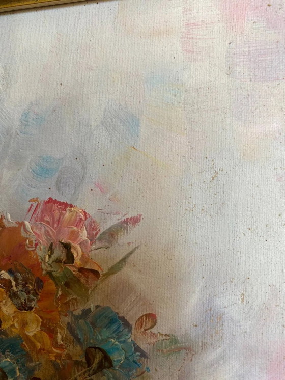 Dipinto a olio su tela bouquet – Sullivan, Dipinti e disegni, Legno (photo 8 of 15)