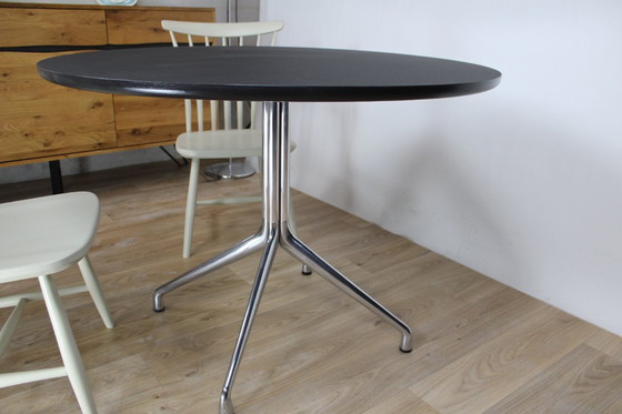 Image 1 of HAY About a Table AA15 - Ø100 cm - Black melamine - Design Hee Welling
