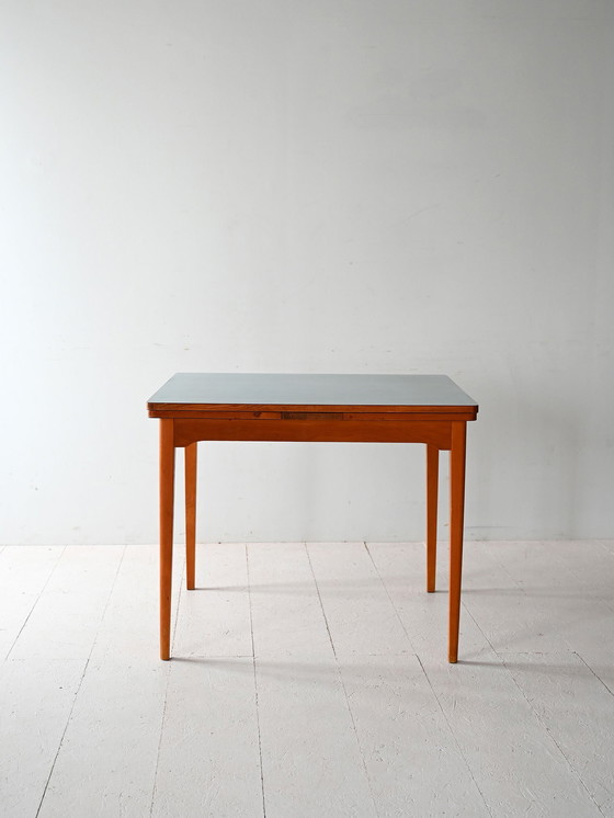 Image 1 of Swedish Vintage Extendable Dining Table, 1950s