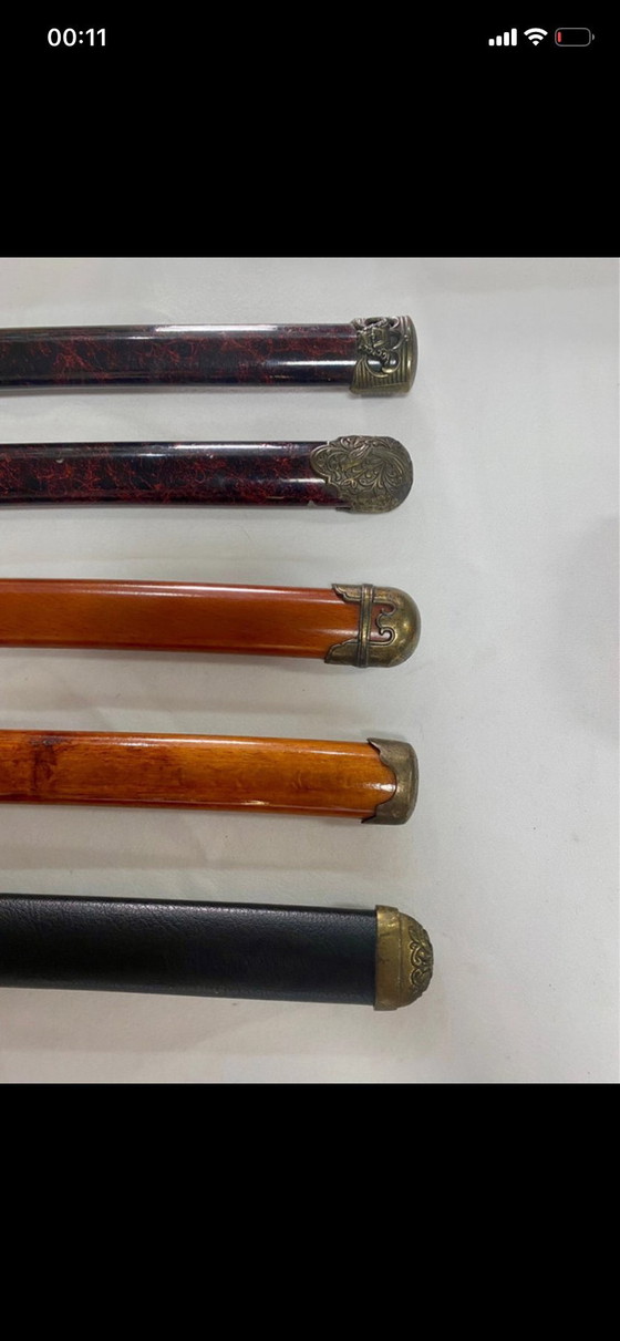 Image 1 of Set di spade decorative asiatiche – Denix (5 pezzi)