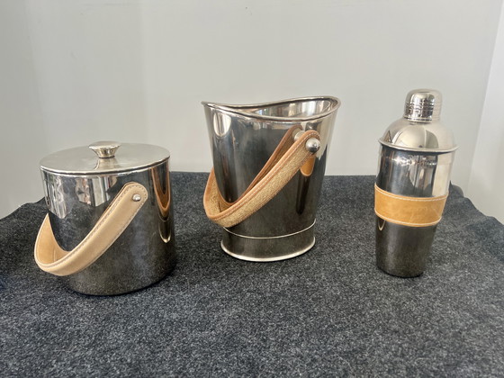 Image 1 of Juego de cubiertos y accesorios para servir de acero inoxidable